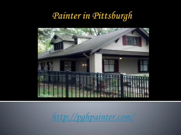 Painter Pittsburgh