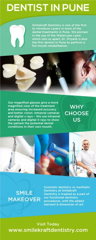 Smile makeover in India - Smilekraft Dentistry - slide 1