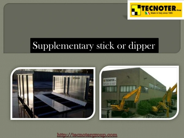 Supplementary Stick or Dipper | Tecnoter Group