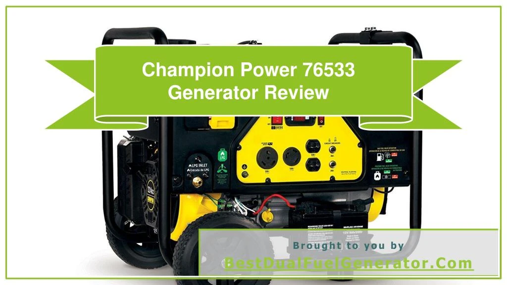 champion power 76533 generator review