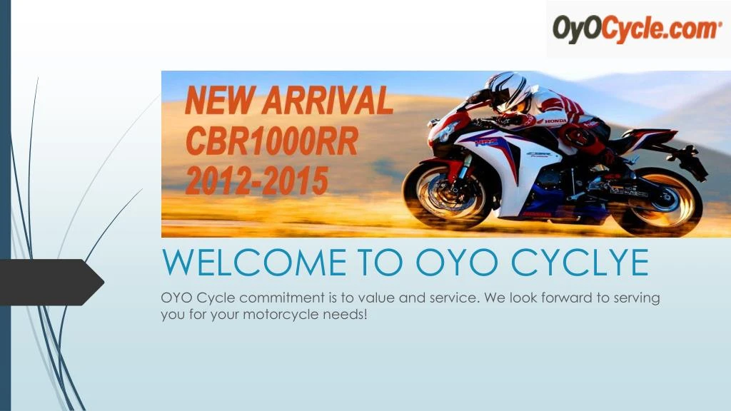 welcome to oyo cyclye