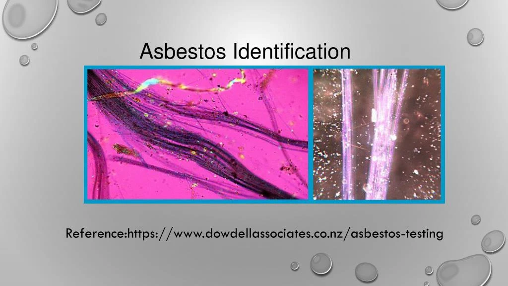 asbestos identification