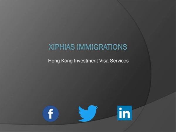 hong kong investment visa services