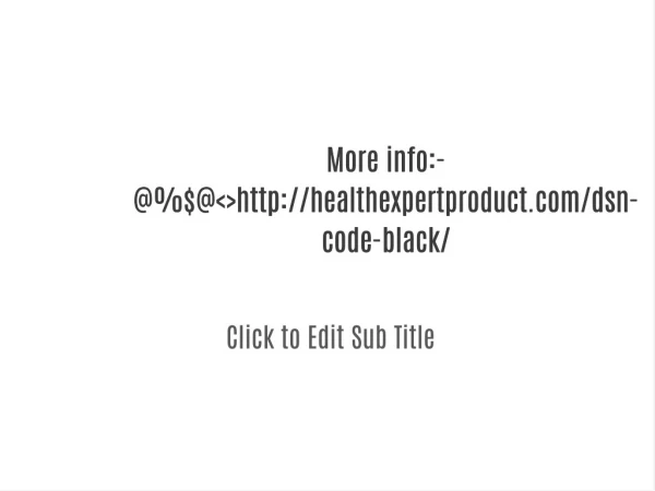 healthexpertproduct.com/dsn-code-black