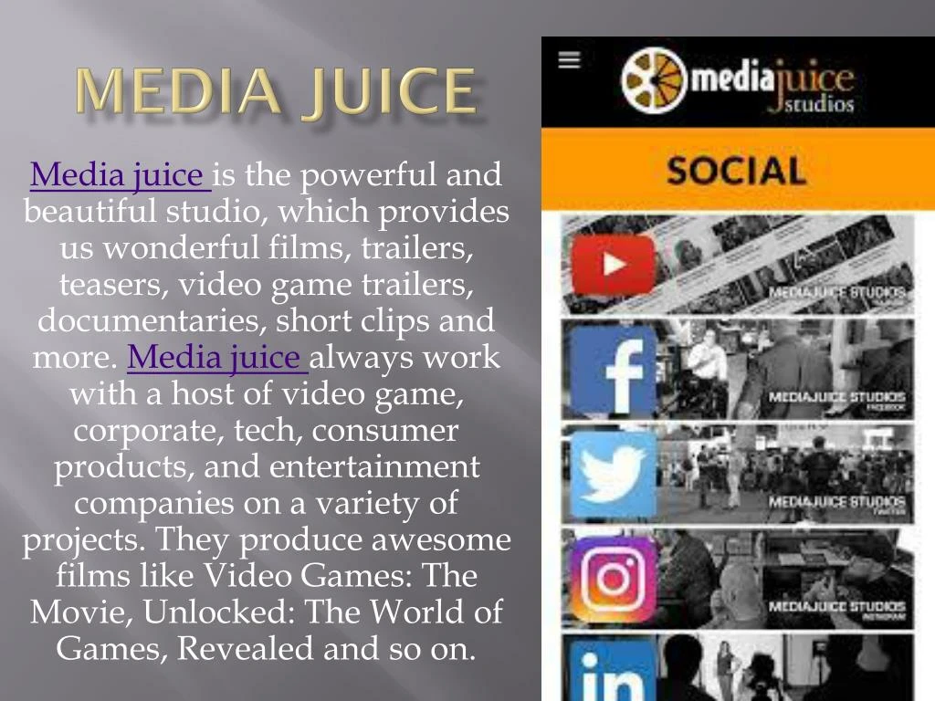 media juice