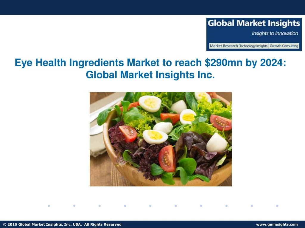 eye health ingredients market to reach 290mn