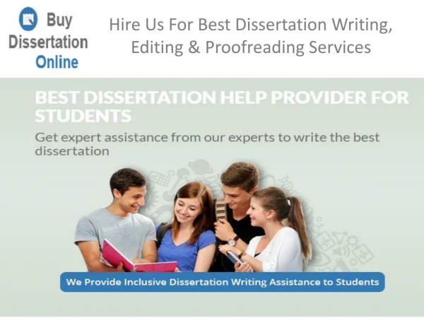 Best Online Dissertation Service