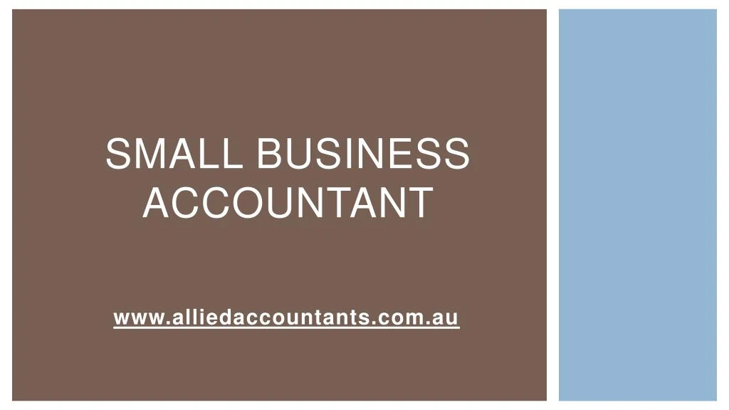 small business accountant