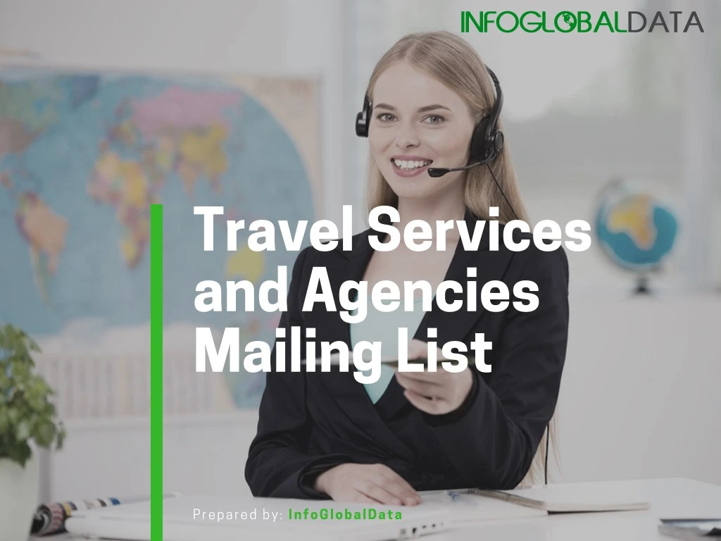 travel services and agencies mailing list