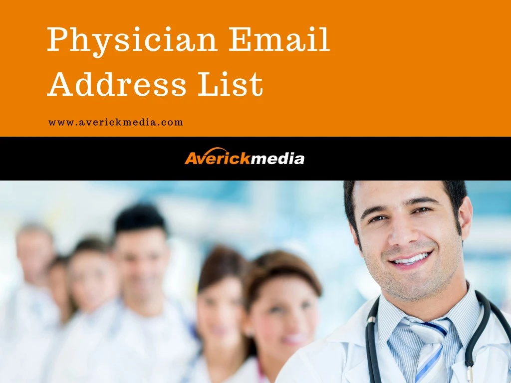 physician email address list
