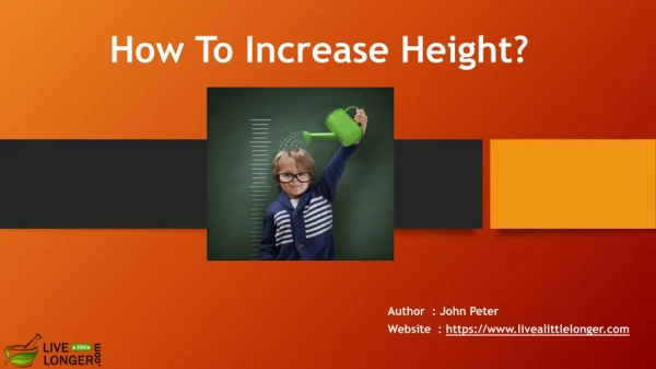 How To Increase Height? – 5 Herbs & 5 Exercises That Help