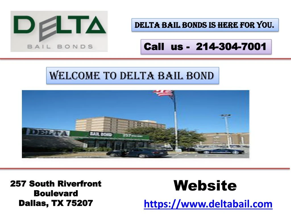 delta bail bonds is here for you