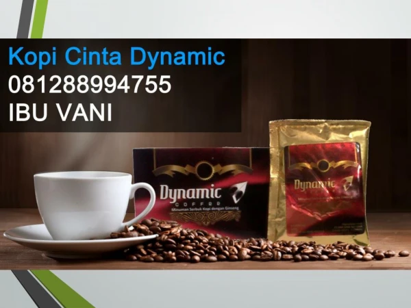 WA 0812-8899-4755 - Agen Kopi Dynamic Jakarta