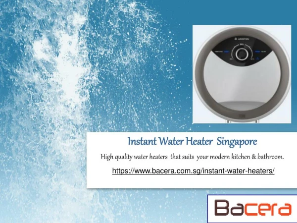 Instant Water Heater Singapore