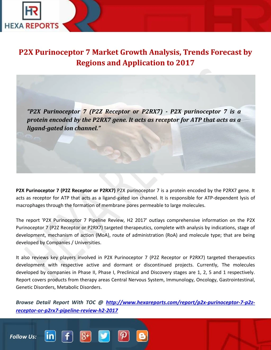p2x purinoceptor 7 market growth analysis trends
