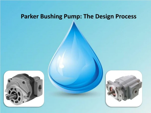 Parker bushing pump the design process