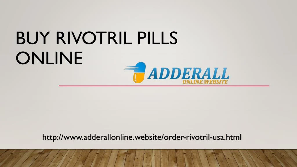 buy rivotril pills online