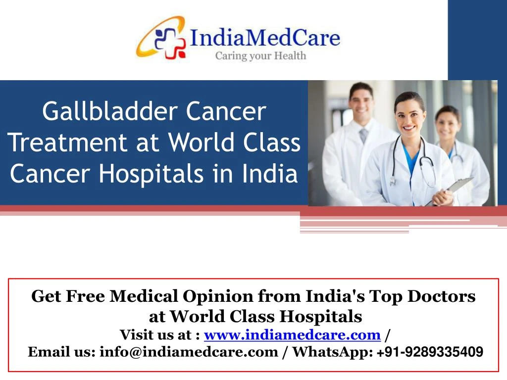 gallbladder cancer treatment at world class cancer hospitals in india