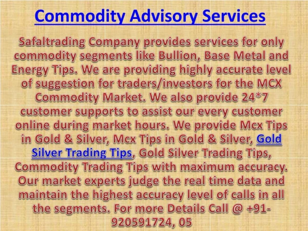 Accurate Gold Silver Jackpot Tips, Commodity Sureshot Tips Call @ 91-9205917204