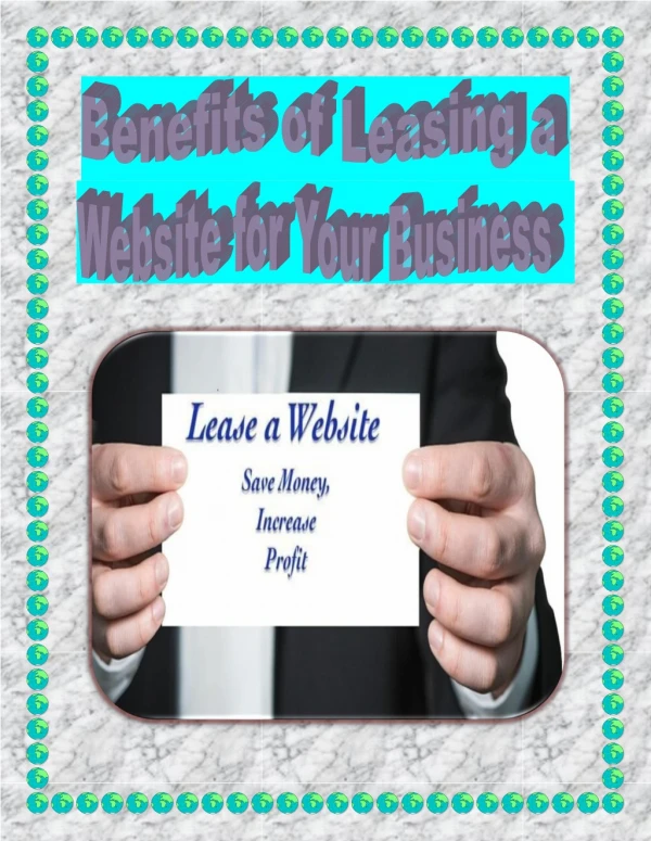 Benefits of Leasing a Website for Your Business