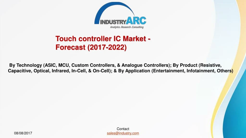 touch controller ic market forecast 201 7 202 2