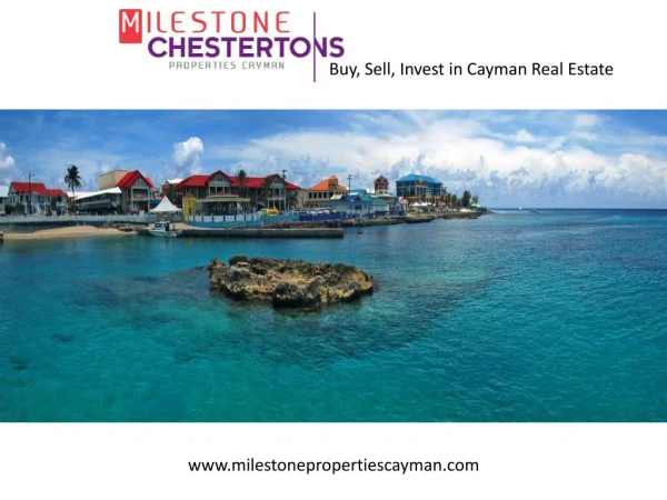Need an agent helping you buy and sell Cayman property? Talk to us