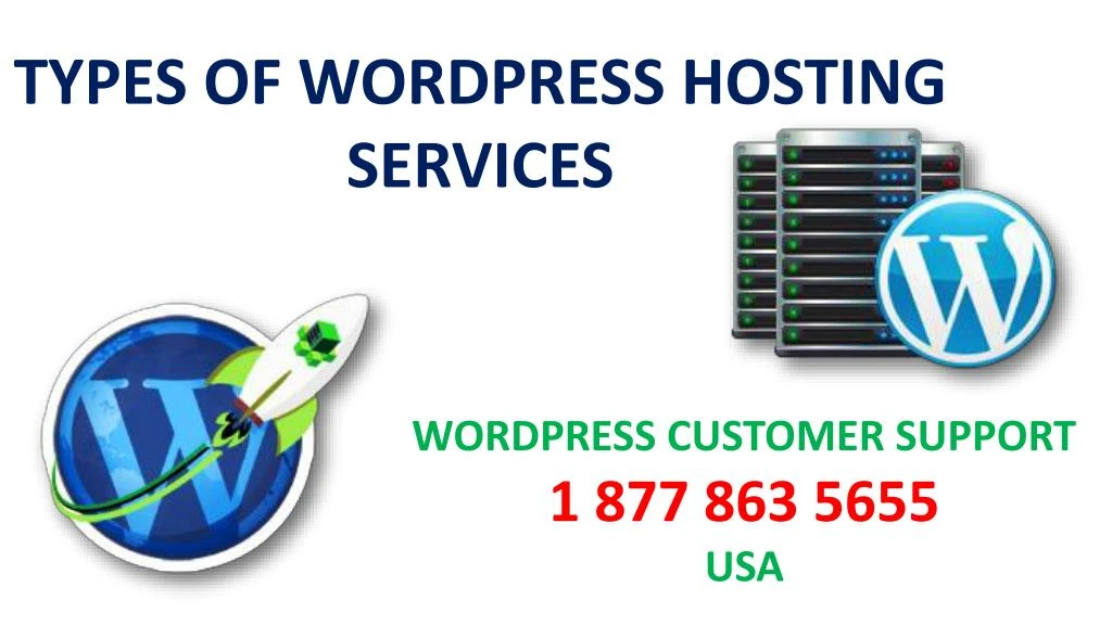 types of wordpress hosting services