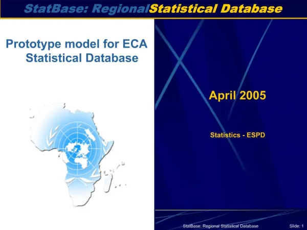 StatBase: Regional Statistical Database