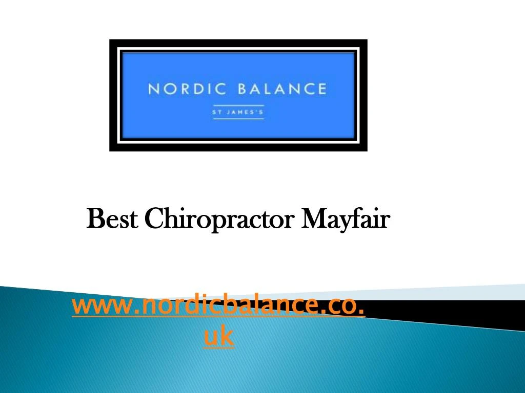 best chiropractor mayfair