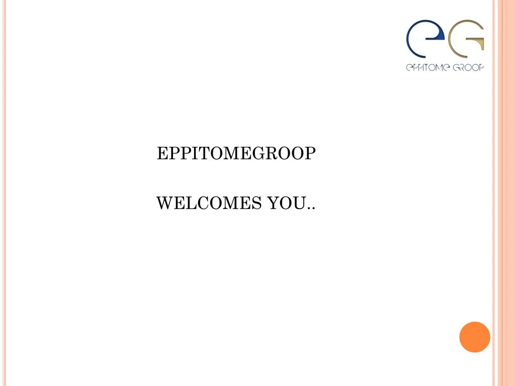 eppitomegroop welcomes you