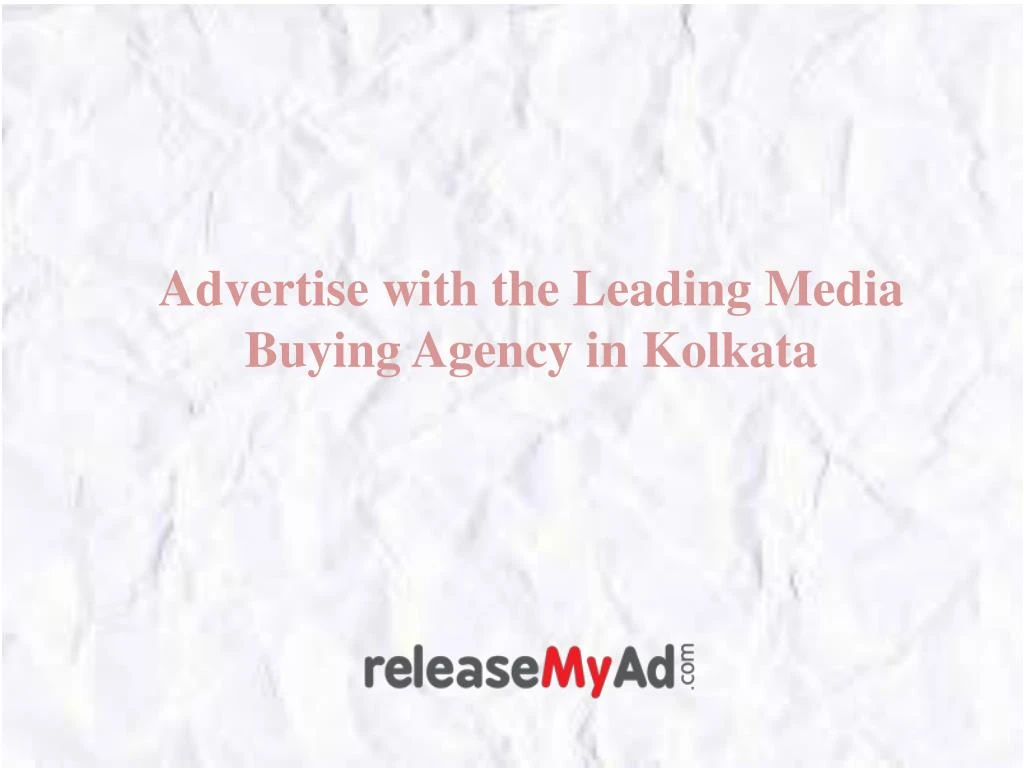 advertise with the leading m edia buying agency