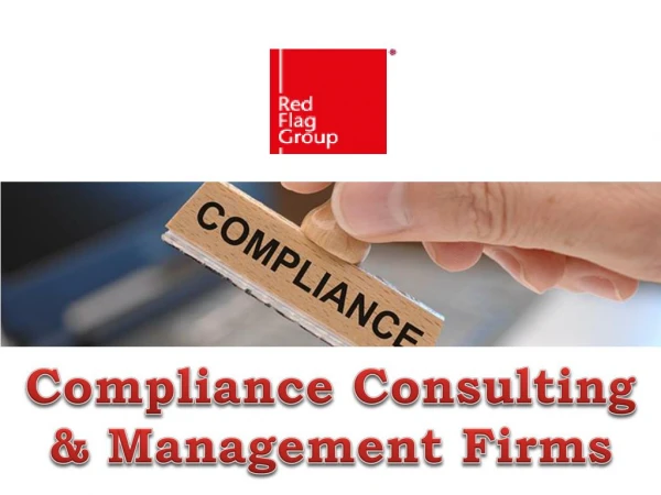 Compliance Consulting & Management Firms | The Red Flag Group