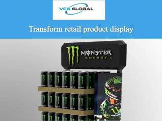 Transform retail product display - slide 1