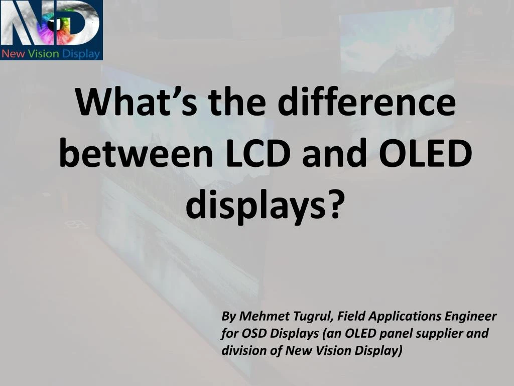 what s the difference between lcd and oled displays