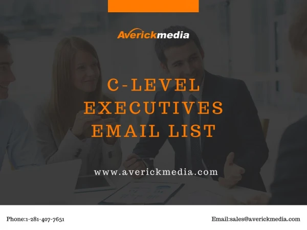 C-Level Executives Email List