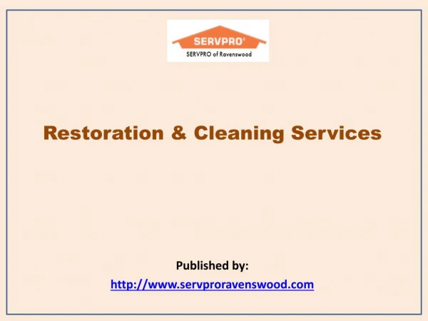 Restoration & Cleaning Services