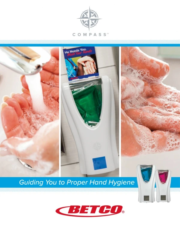 Innovative Compass Soap Dispenser and Hand Hygiene