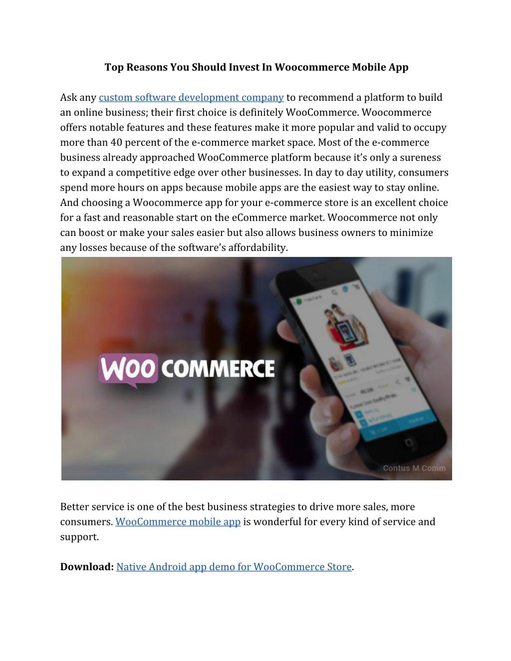 top reasons you should invest in woocommerce