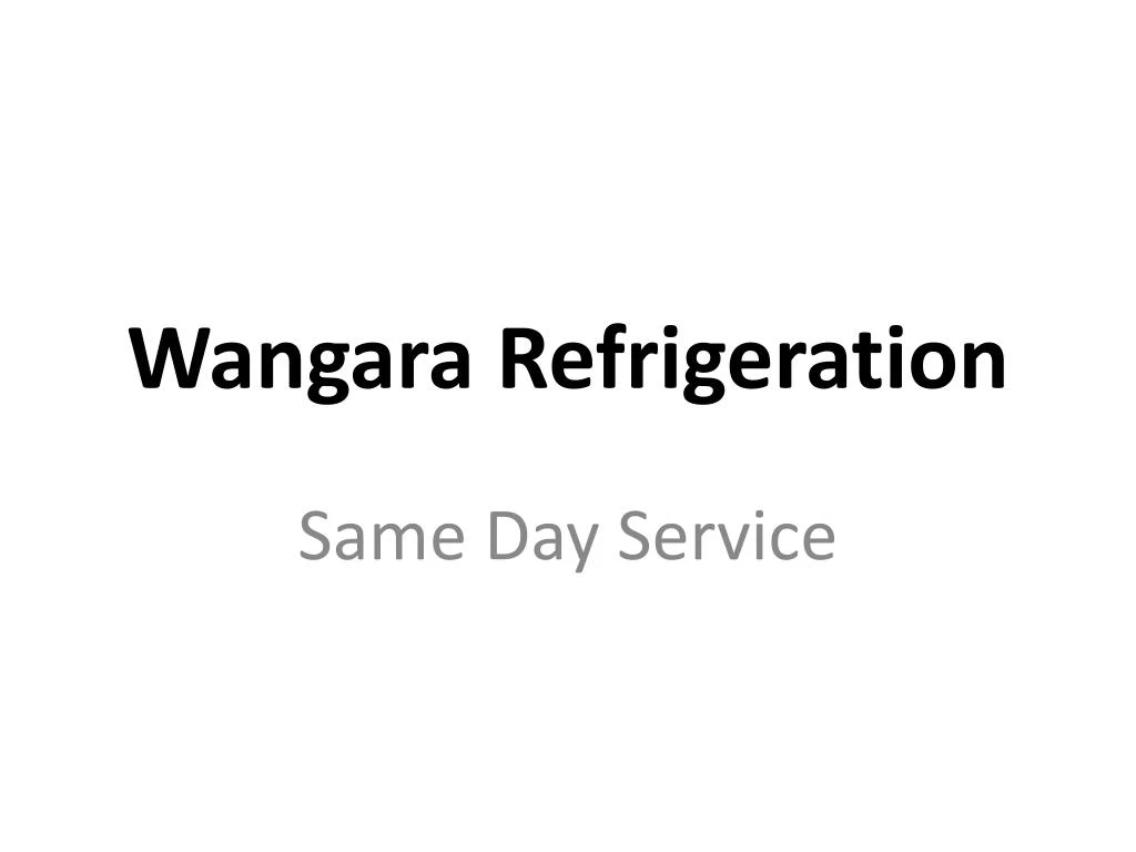 wangara refrigeration