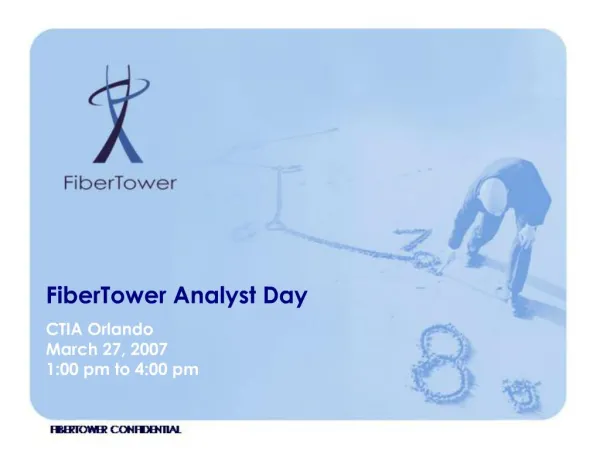 FiberTower Analyst Day