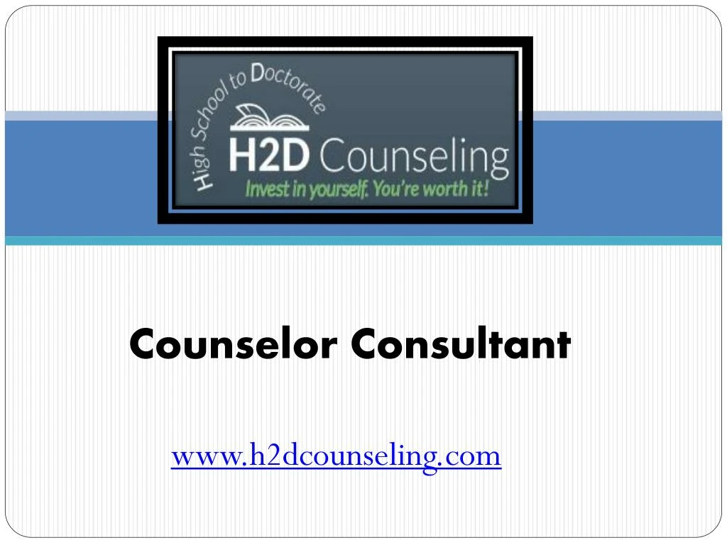 counselor consultant