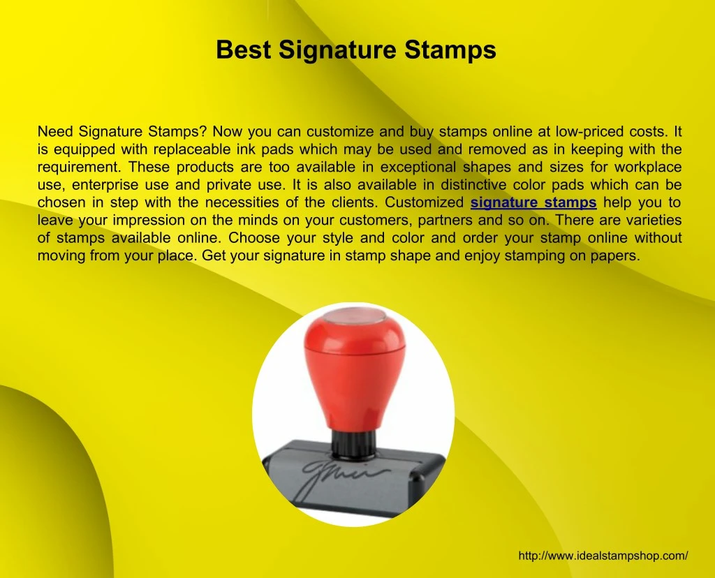 best signature stamps