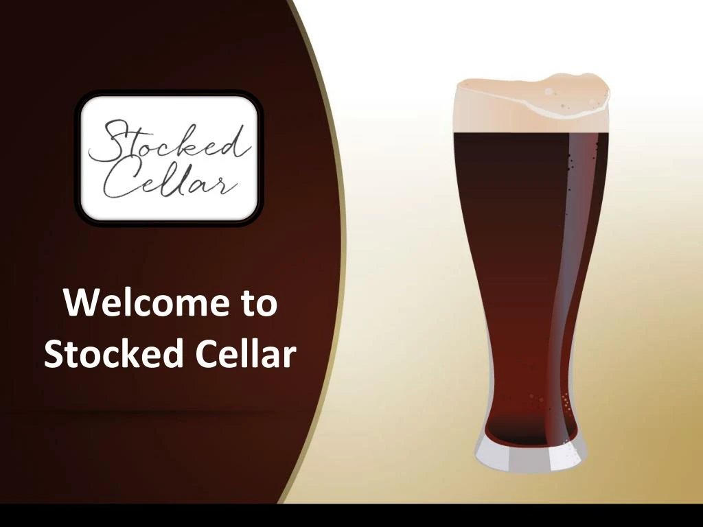 welcome to stocked cellar