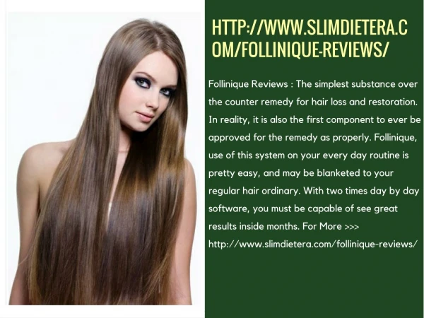 Follinique hair regrowth Treatment