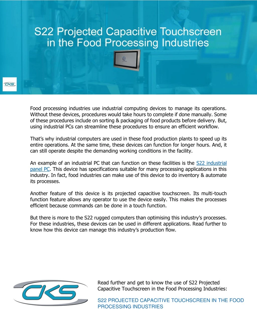 food processing industries use industrial