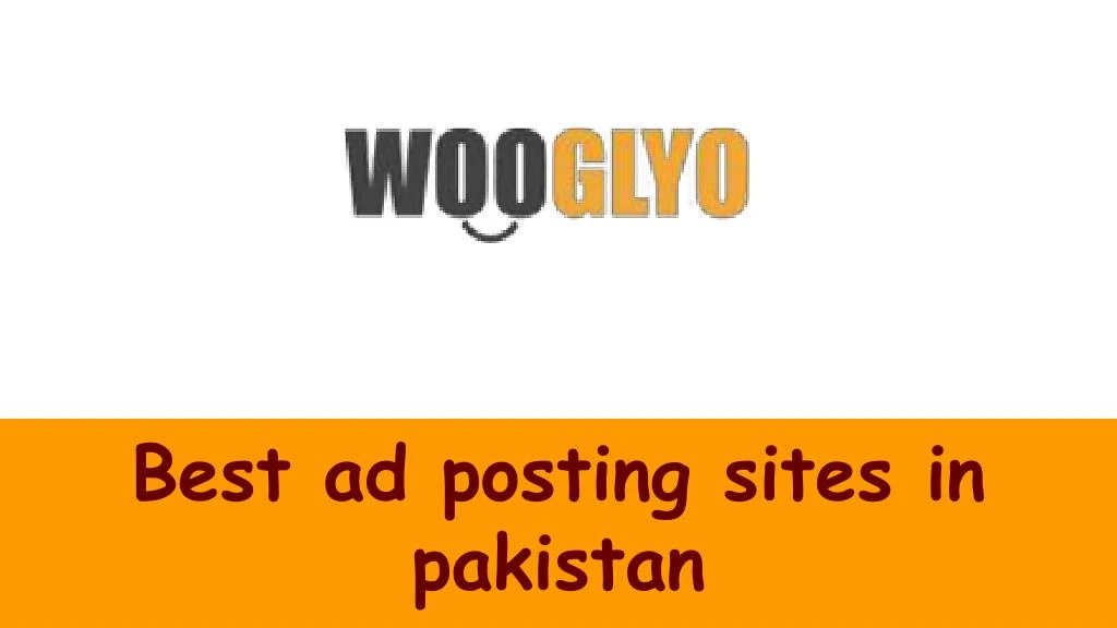 best ad posting sites in pakistan