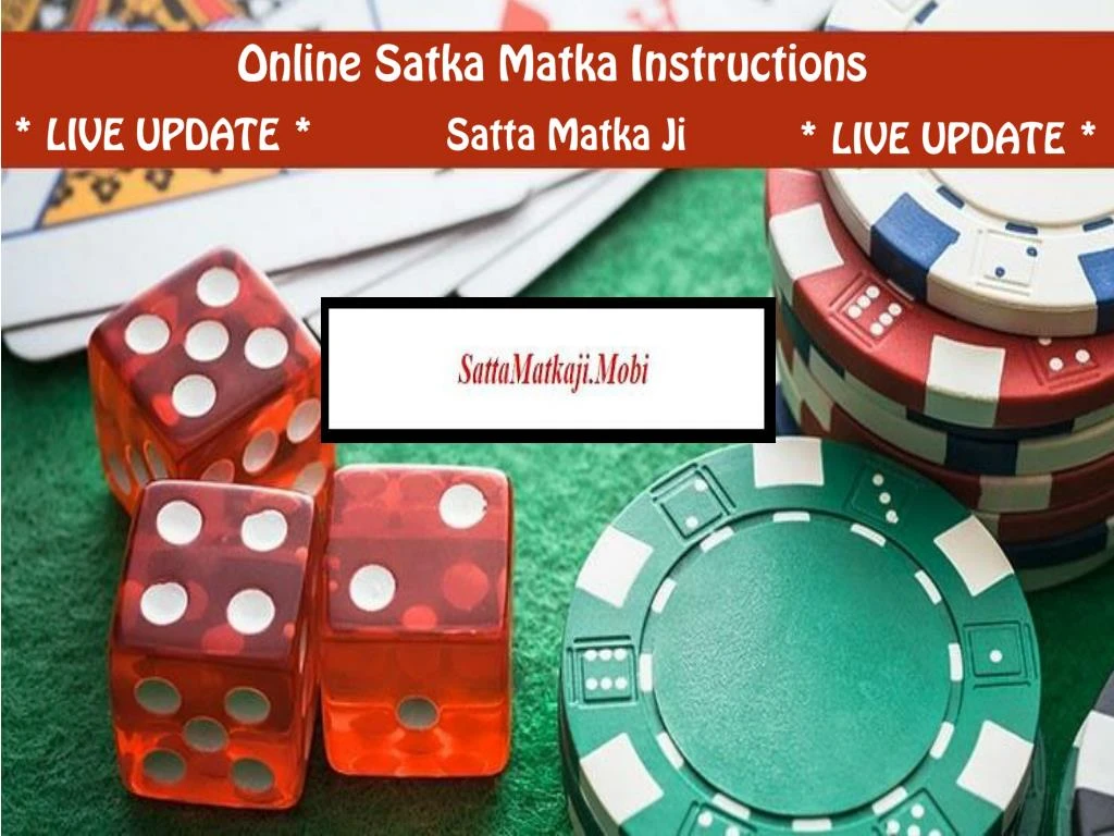 online satka matka instruction s