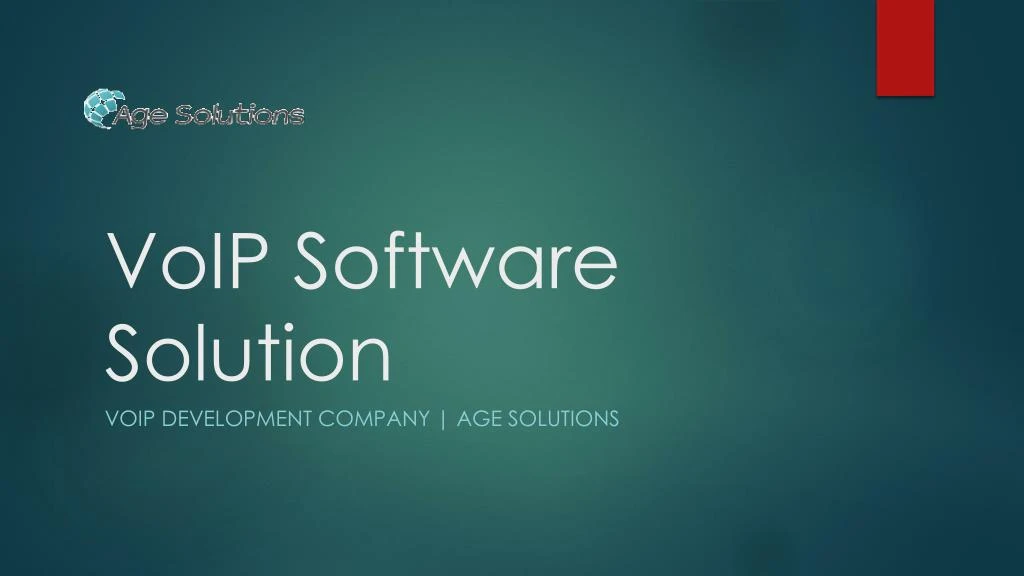 voip software solution