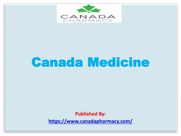Canada Pharmacy-Canada Medicine