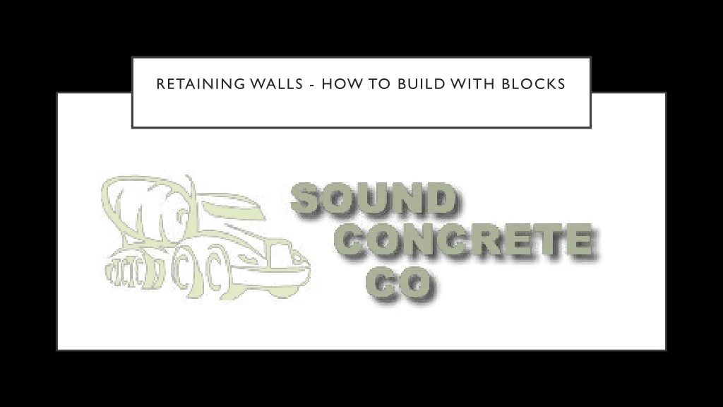 retaining walls how to build with blocks